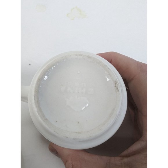 Set of 4 Buffalo China USA Heavy Restaurant Ware Coffee Cups Mugs - Picture 5 of 7